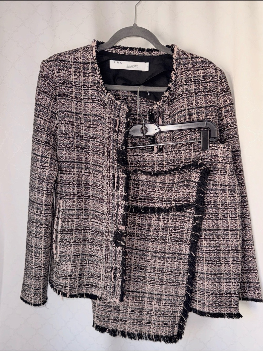 IRO Paris Tweed Set Jacket & Skirt Two-Piece